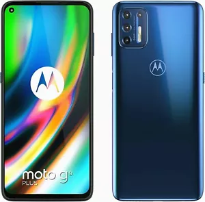 Motorola Moto G9 Plus 128GB 4GB RAM Navy Blue Dual SIM (entsperrt) Smartphone - Bild 1 von 10