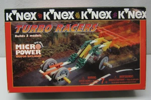 Knex 11104 K'nex Turbo Racers Motorized Micro Power 3 Model Vintage 1995 SEALED - Picture 1 of 12