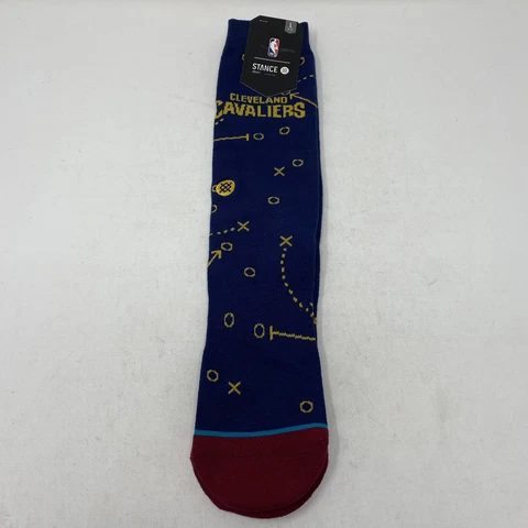 Stance NBA Cleveland Cavaliers Playbook Socks Men’s Size L 9-12 Cavs Cover