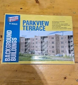 CORNERSTONE-#933-3259-PARKVIEW TERRACE- SEALED KIT~ N SCALE - Picture 1 of 4