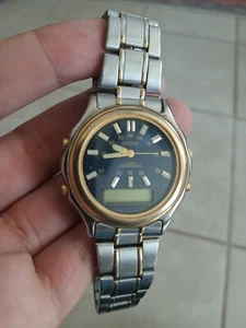 Vintage Men's Citizen Alarm Chronograph Watch GN-4-S5 - Picture 1 of 6