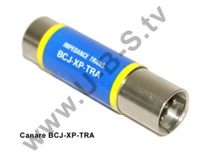 CANARE BCJ-XP-TRA XLR-BNC Audio Impedance Transformer, C#87 - Bild 1 von 1