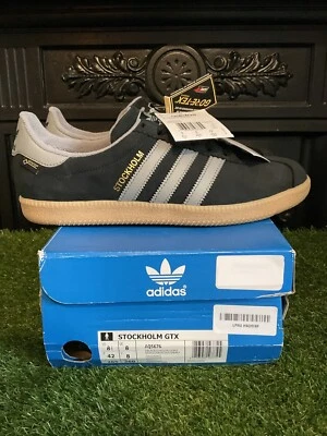 NEU UND VERPACKT Adidas Stockholm GTX UK8 SNS schwarz 8 AQ5676 Spzl Spezial 2016 Goretex SELTEN - Bild 1 von 4