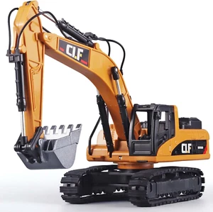 Digger Toys for Boys Construction Truck Toys Excavator,Excavator Toy with Simula - Picture 1 of 12