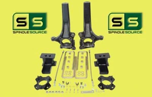 7"/5" Lift Spindle Strut Spacer Blocks Lift Kit Fits 2015-2020 Ford F-150 2WD - Picture 1 of 1