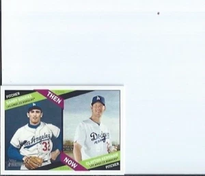 Koufax / Kershaw 2015 Topps Heritage Then & Now # 8 - Picture 1 of 1