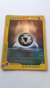 Pokemon 2002 Aquapolis reverse holo Metal energy #143/147 - Picture 1 of 2