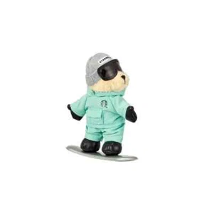 Portachiavi Starbucks Corea 2025 Starbucks Sports Club Snowboard Bearista - Foto 1 di 4