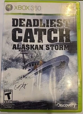 Deadliest Catch: Alaskan Storm Complete Xbox 360 Complete With Manual 2008 - Image 1 of 4