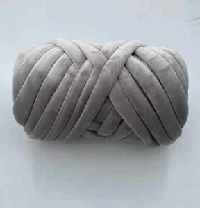 0.5KG/1KG 3CMThick Velvet Super Chunky Yarn Bulky Acrylic Yarn Arm Hand Knitting - Picture 1 of 94