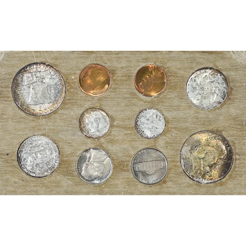 1957-P&D U.S. Uncirculated Set: 20-Coin Set in Original Packaging Cover