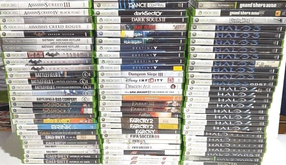 Microsoft Xbox 360 Cheap Affordable Value Games A-Z No Manual Tested Resurfaced - Image 1 of 1