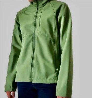 Женская куртка Black Diamond с мягкой подкладкой из полиэстера и флиса с подкладкой зеленая - размер L - Изображение 1 из 4