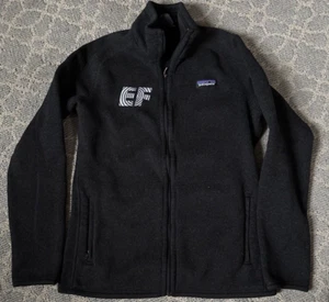 Patagonia Women’s Medium Black Fleece Jacket - Picture 1 of 7
