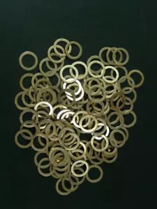 10mm M10 Copper Crush Washers (100 Piece) Turbo, Brakes, Oil Drain Plug, Banjo - Picture 1 of 2