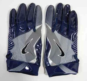 Nike Herren Vapor Jet 4 Pro FB Core NFL Fußballhandschuhe marineblau silber Größe 2XL - Bild 1 von 1