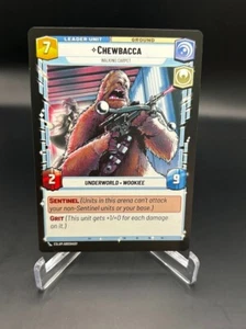 Hyperspace Star Wars Unlimited - Chewbacca - Walking Carpet - 003/252 NM SoR - Picture 1 of 2