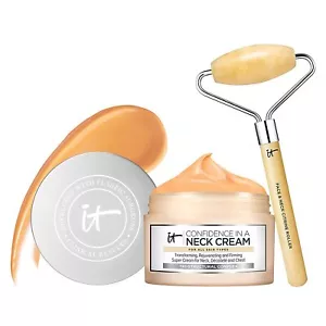 IT COSMETICS 2-teilig. Nackencreme 2,6 Unzen & Citrin Roller Set { $ 90 Wert } - Bild 1 von 8
