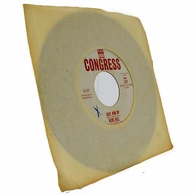 Vicki Hill Give Him Up 45 Record Vinyl Rare Promo Single Funk Soul Congress CG-2 - Image 1 of 4