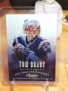🔥2013🔥 PRESTIGE💲 TOM BRADY 💲 #113 PATRIOTS/BUCS 🔝GRADEABLE🔝 RETIRED
