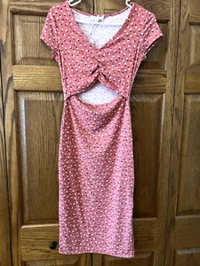 Juniors JESSICA SIMPSON Spring Summer Floral DRESS Size Small NWT - Picture 1 of 4