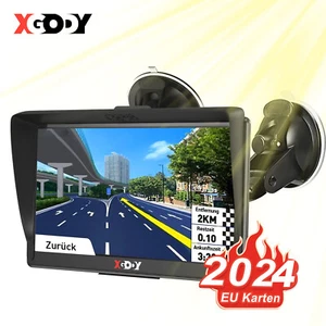 XGODY 7'' Zoll Auto Navi PKW LKW GPS Navigation Navigationsgerät Europa Karten - Bild 1 von 13