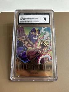 1995 Marvel Fleer Metal Inaugural Edition Thanos #19, CGC bewertet 9 neuwertig - Bild 1 von 2