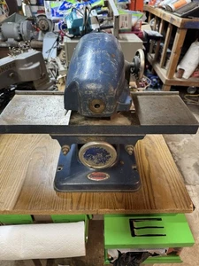 Vtg Craftsman blue 103.1801 Alien Head thickness wood Planer 6" x 2" USA - Picture 1 of 11