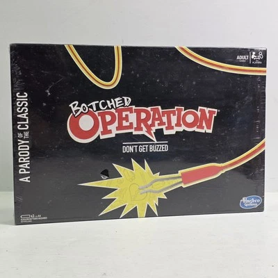 Hasbro Botched Operation Game A Parody Of The Classic Dont Get Buzzed New Sealed - Image 1 of 3
