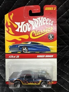 2007 Hot Wheels Classics Series 3 Rodger Dodger #28/30 Black (Blister) - Picture 1 of 4
