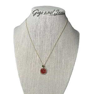 Kate Spade Sweet Citrus Orange Pendant Necklace - Picture 1 of 5