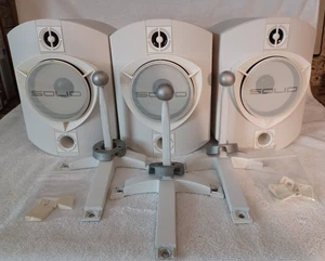 Bowers & Wilkins Rock Solid Sound diffusori da scaffale 150W bianchi con supporti TESTATI. - Foto 1 di 7
