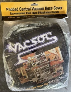 NUOVO 30 FT Tubo Aspirazione Centrale Copri Trapunta VacSoc Cerniera Protegge Pareti Mobili - Foto 1 di 2