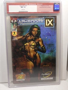 Aphrodite IX #1 CGC 9.6 White Pages Wizard World 2000 Con Variant David Finch - Picture 1 of 2