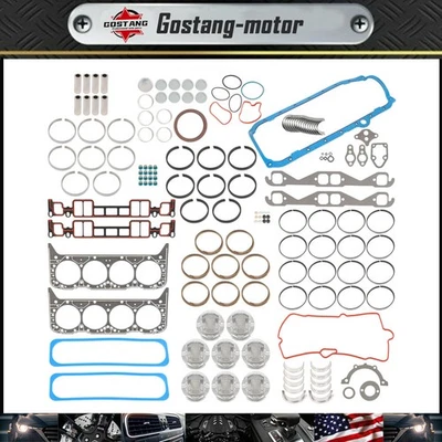 Kit de reconstrução de motor com gaxeta para Chevrolet C1500 GMC Savana 3500 5.7L V8 16v OHV - Imagem 1 de 4