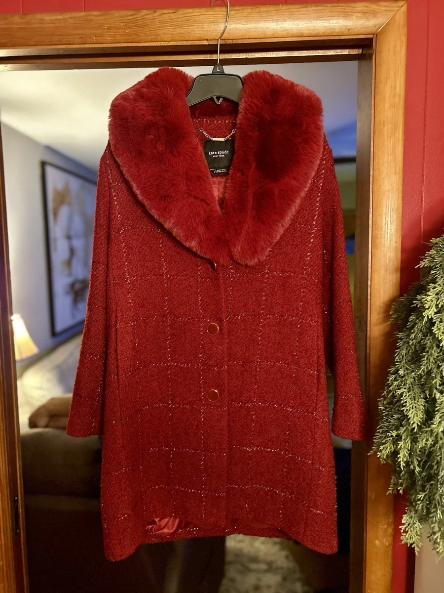 kate spade new york Red Regular Size Coats, Jackets & Vests for