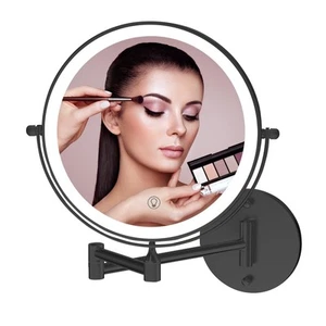 Rechargeable Lighted Makeup Mirror 8 Inch, 1x/10x Magnification 3 Color Light... - Bild 1 von 7