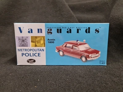 VANGUARDS VA08902 AUSTIN 1800 DIPLOMATIC PROTECTION GROUP POLICE UK SCALA 1:43 - Immagine 1 di 4