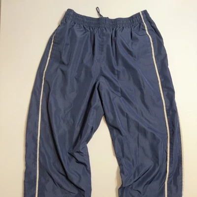 Pantalones deportivos vintage Y2K azules para hombre medianos Tekgear años 2000’s Foto 1 de 4