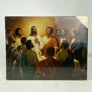 Vintage Warner Sallman THE LORDS SUPPER 550-teiliges Puzzle VERSIEGELT - Bild 1 von 2