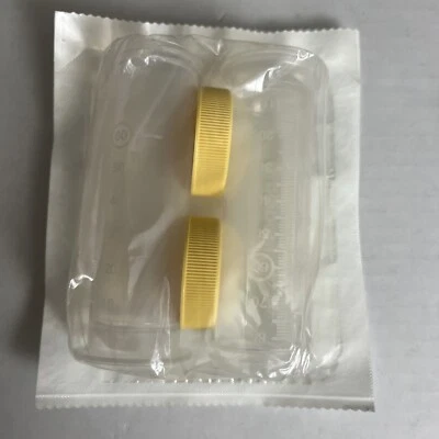 Contenedores de colección y almacenamiento de calostro Medela 80 ml estériles nuevos sellados paquete de 2 Foto 1 de 2