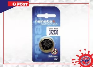 CR2430 RENATA Battery Lithium Cell Button Batteries Individually Pack SWISS MADE - Picture 1 of 3