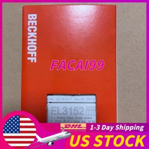 BECKHOFF New Sealed EL3152 PLC Module Free Shipping - Picture 1 of 2
