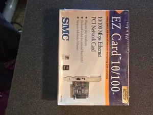 SMC Ez Card 10/100MBPS Fast Ethernet PCI network card - Afbeelding 1 van 2