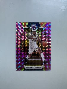 2022 Panini Mosaic Pink Swirl Prizm Jordan Clarkson /20 Utah Jazz - Imagen 1 de 10