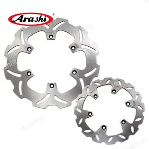 Rotor de disco de freno trasero delantero fijo para Suzuki RM125 2000-2008 RM250 2000-2005 - Imagen 1 de 11