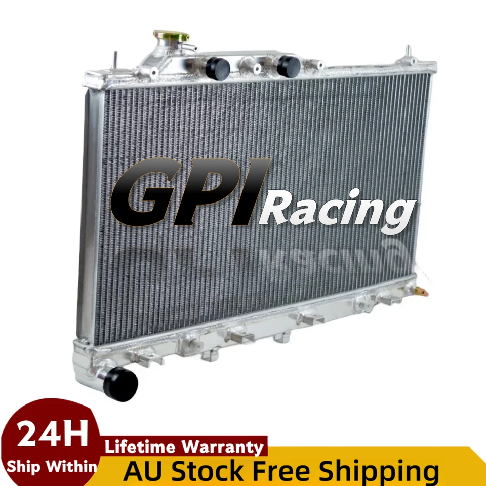 Aluminum Radiator For 2003-2009 Subaru Outback Bp 3.0L H6 Boxer Petrol AT - image 1 of 4