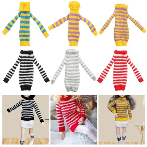 VETEMENTS Mini maglione multicolore lavorato a maglia pelliccia cappotto top abito casual vestiti