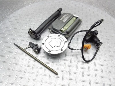 BMW R1100RT R1100 RT 1998 96-01 Juego de bloqueo módulo de control ECU llave interruptor de encendido Foto 1 de 4