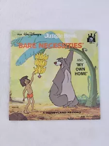 Disney The Jungle Book Bare Necessities Vinyl 45 Single 1967 Disneyland LG-795 - Picture 1 of 4